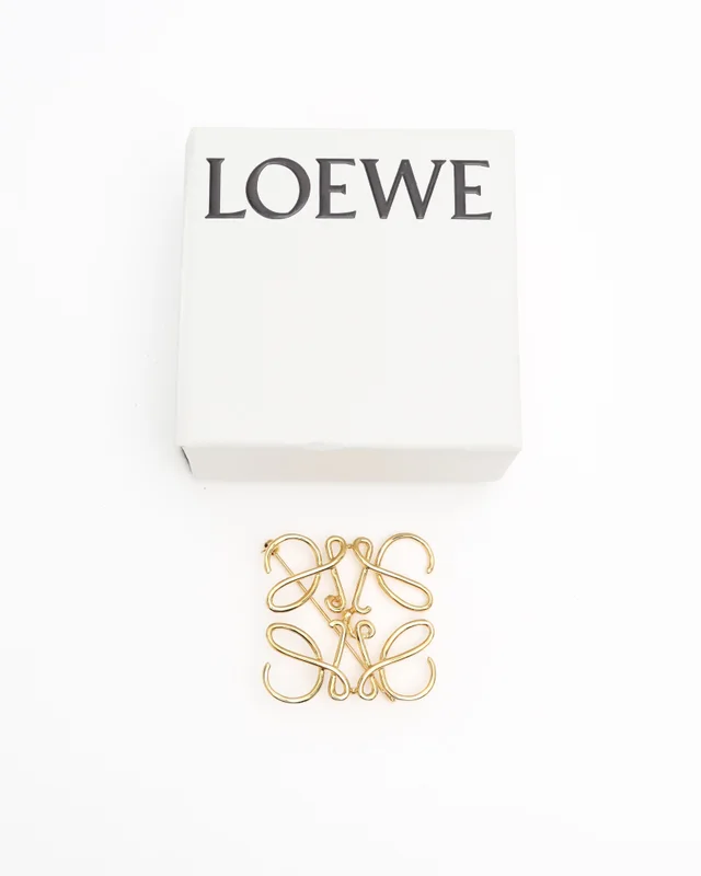 Loewe Anagram Brooch from A Retro Tale, photo 2 of 2