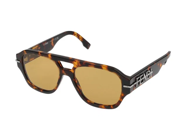 Fendi Fe40130i Tortoiseshell Acetate Sunglasses — Standard from HEWI