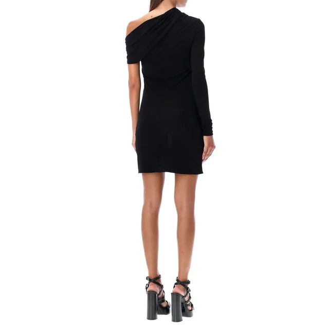 Saint Laurent Black Viscose Casual Dress in Black from HEWI, photo 2 of 2