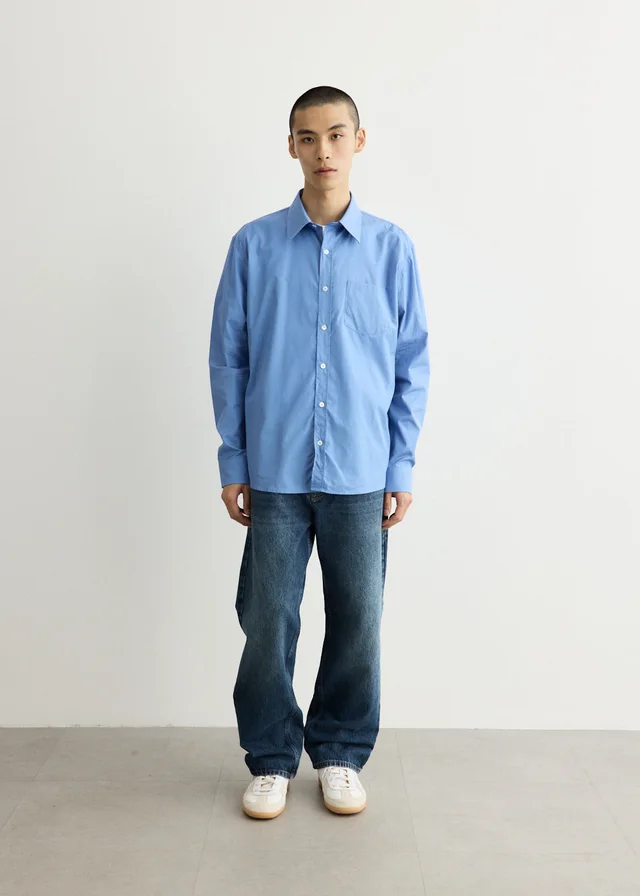 A.P.C. Owen Shirt in Blue from Incu, photo 1 of 1