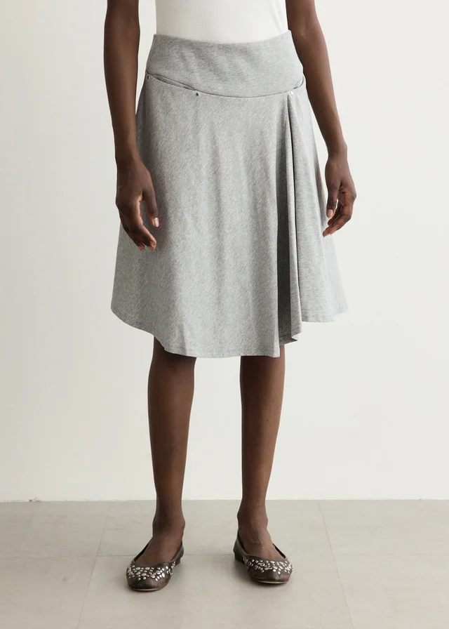Peachy Den The Joni Midi Skirt in Grey from Incu, photo 1 of 1