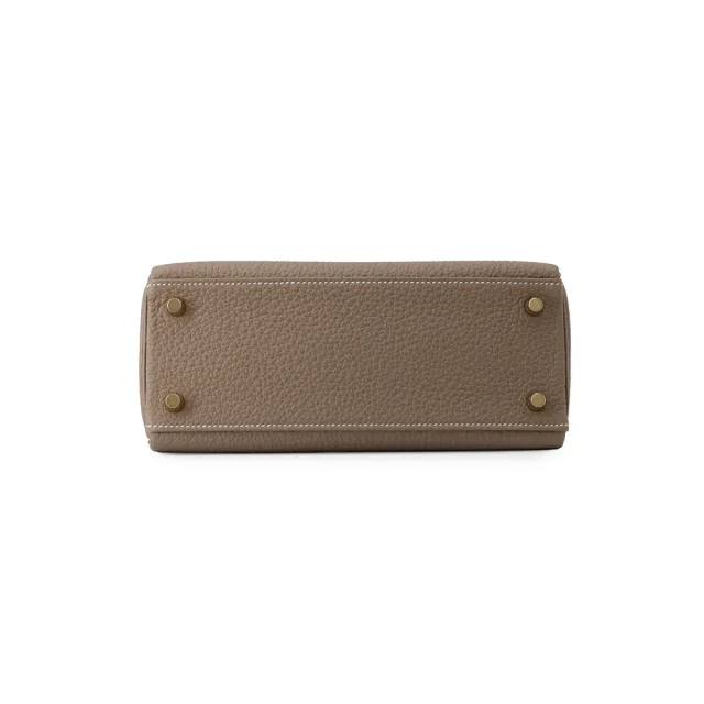 Hermès Kelly Retourne Etoupe Togo Leather Size 25 in Taupe Togo leather from GALLERY RARE, photo 3 of 19