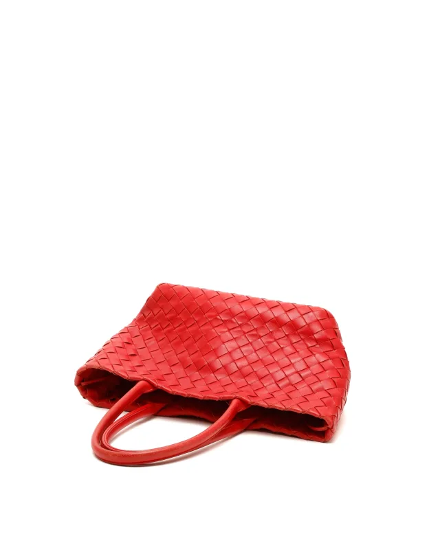 Bottega Veneta Intrecciato Tote Bag in Woven leather from A Retro Tale, photo 4 of 7