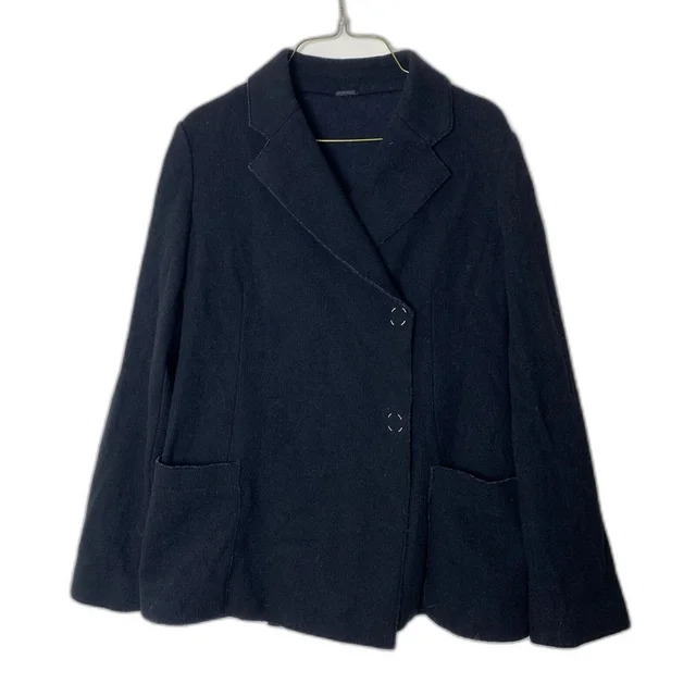 Acne Studios Boiled Wool Ripi Slim Jacket Blazer Size Fr 38 Us 8 in black Wool from Poshmark