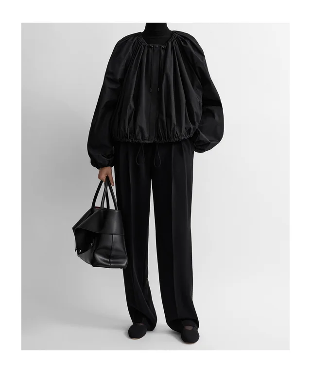 Toteme gathered parachute jacket black, photo 3 of 6 from SENSER