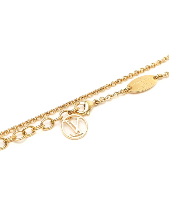 Louis Vuitton Essential V Necklace in Silk from A Retro Tale, photo 4 of 4