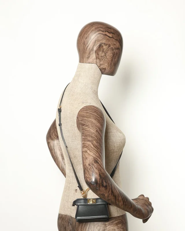 Fendi Micro Peekaboo ISeeU Bag in Leather from A Retro Tale, photo 8 of 8