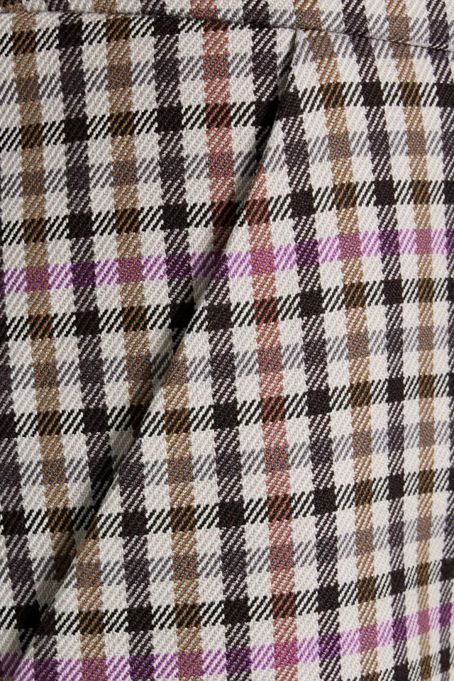 Veronica Beard Checked Tweed Mini Skirt in Grey, photo 4 of 4 from THE OUTNET