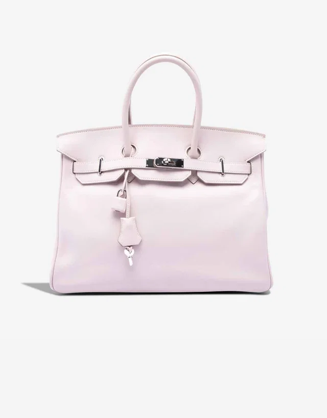 Hermès Birkin 35 Swift Rose Dragée in Pink Swift leather from SACLÀB