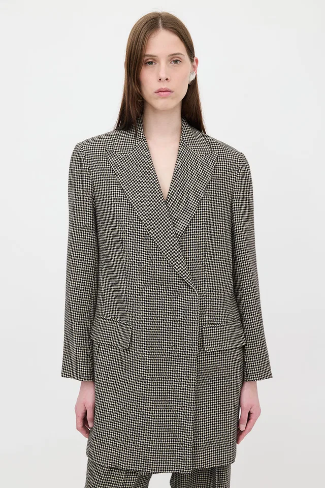 The Row Hair Patterned Blazer in Multicolor from VSP Consignment