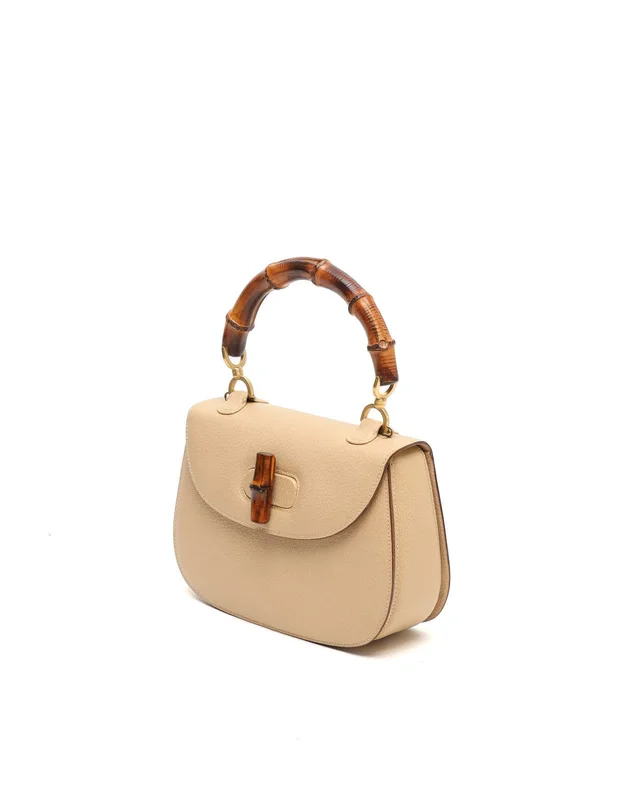 Gucci Bamboo 1947 Medium Top Handle Bag in Leather from A Retro Tale, photo 2 of 9