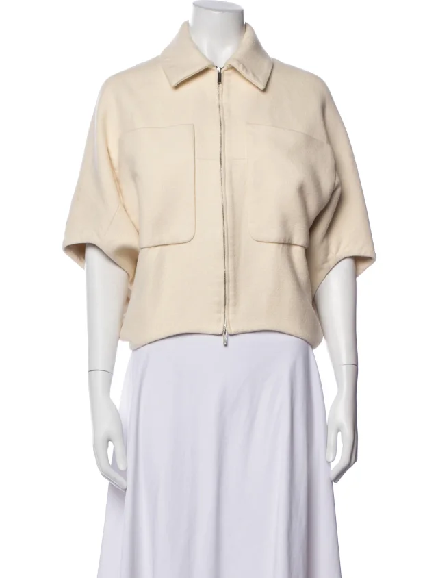 The Row Cashmere Jacket in Cashmere from The RealReal