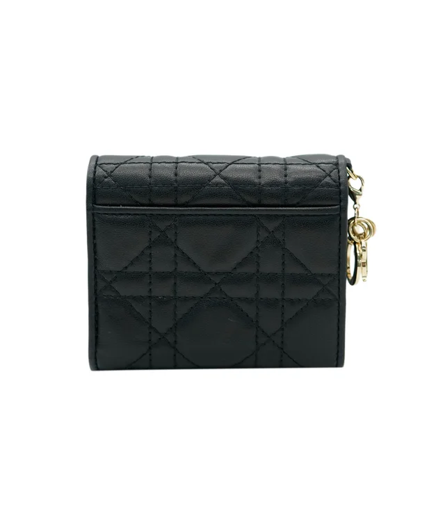 Dior Black Cannage Wallet in Black Lambskin from Luxury Promise, photo 2 of 2