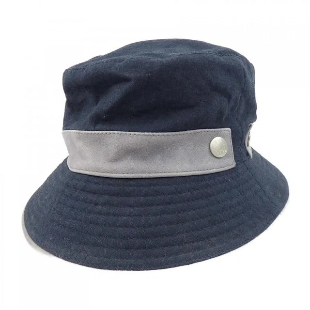 Hermès Hat Leather Navy in Navy Leather from The Reluxe