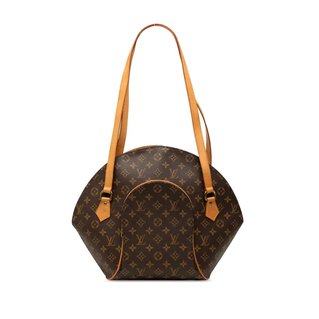 Brown Louis Vuitton Monogram Ellipse GM Shopping Bag in Brown Coated canvas from Designer Revival