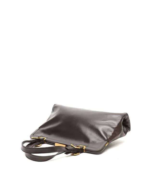 Prada Leather Kisslock Bag in Leather from A Retro Tale, photo 5 of 12