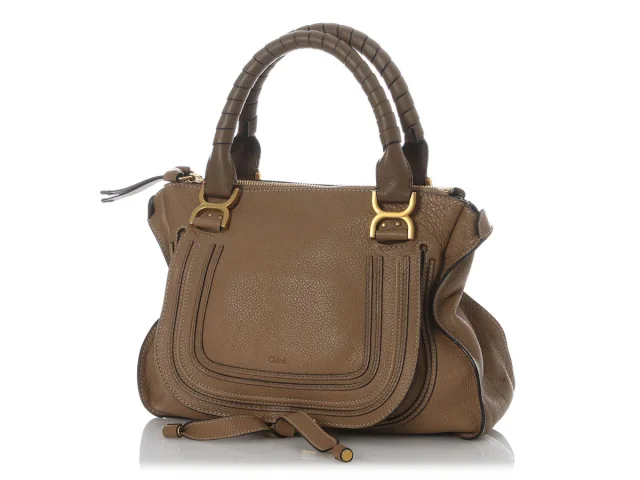 Chloé Medium Nut Calfskin Marcie in Calfskin from Ann's Fabulous Finds, photo 2 of 9