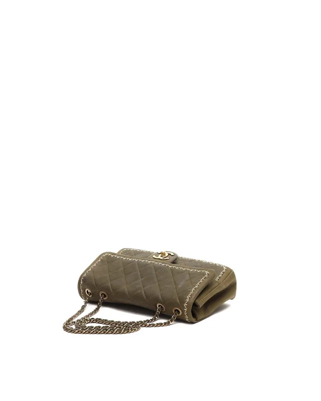 Chanel CC Happy Stitch Flap Bag in Coated canvas from A Retro Tale, photo 4 of 10