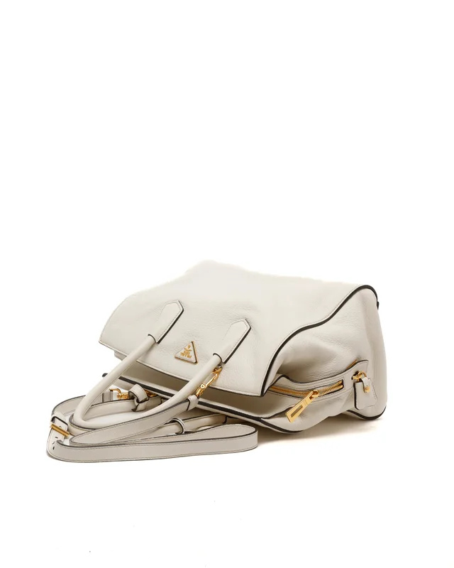 Prada Vitello Daino Tote Bag in Leather from A Retro Tale, photo 5 of 9