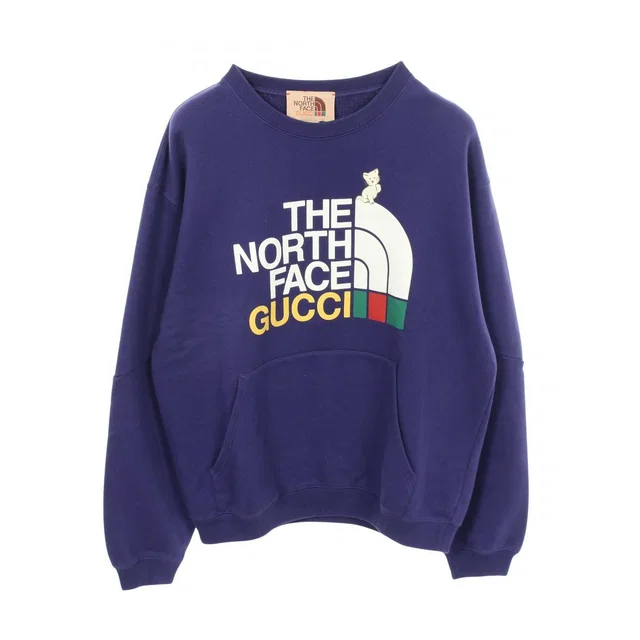 Gucci Sweatshirt the North Face Logo Print with Pocket Cotton from The Reluxe
