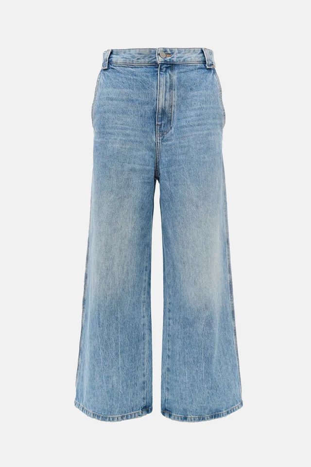 Khaite Ian Wide Leg Jeans from VSP Consignment