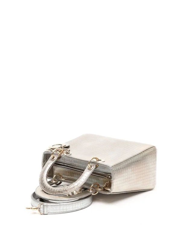 Medium Cannage Lady Dior Bag in Leather from A Retro Tale, photo 4 of 13