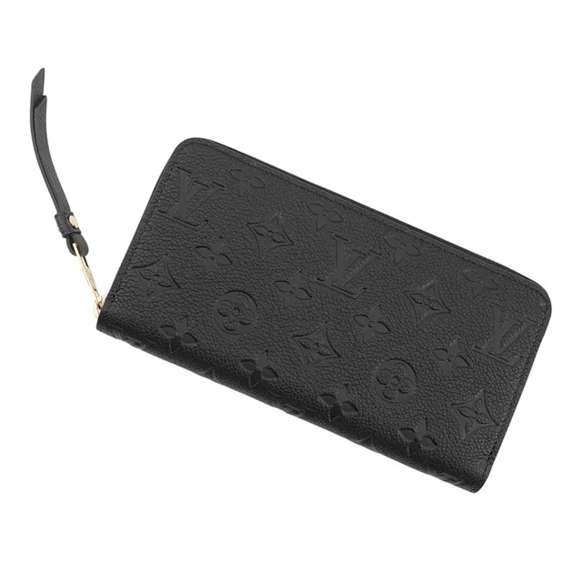 Louis Vuitton Zippy Wallet NoirM61864 Monogram Empreinte Leather in Leather from GALLERY RARE