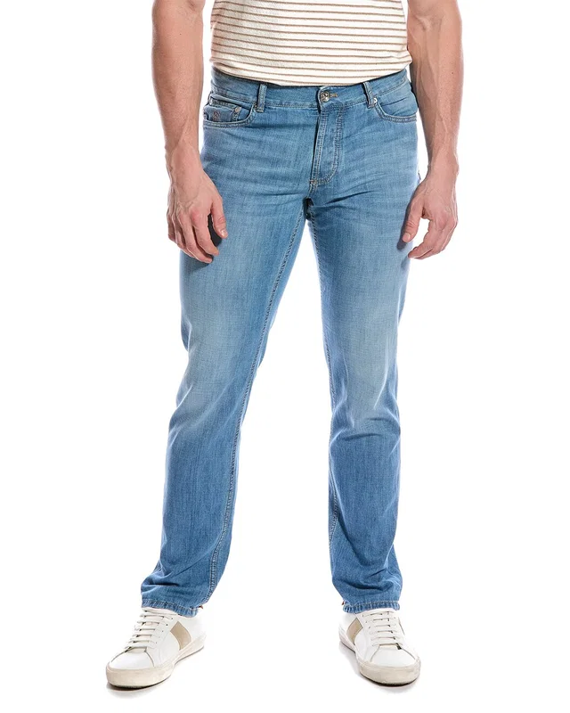 Brunello Cucinelli Traditional Fit Jean, image 1 of 1 from Gilt
