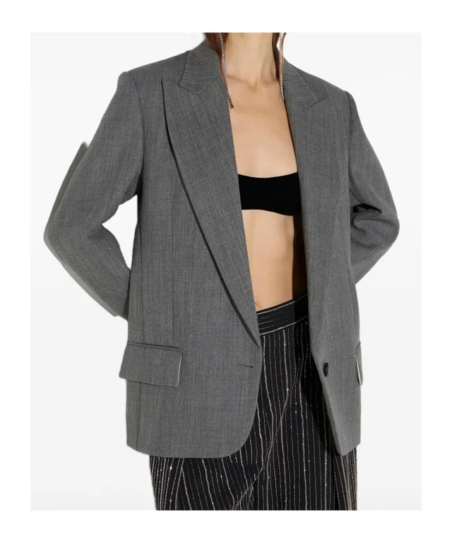 Elisabetta Franchi Long-sleeve blazer, photo 3 of 5 from SENSER