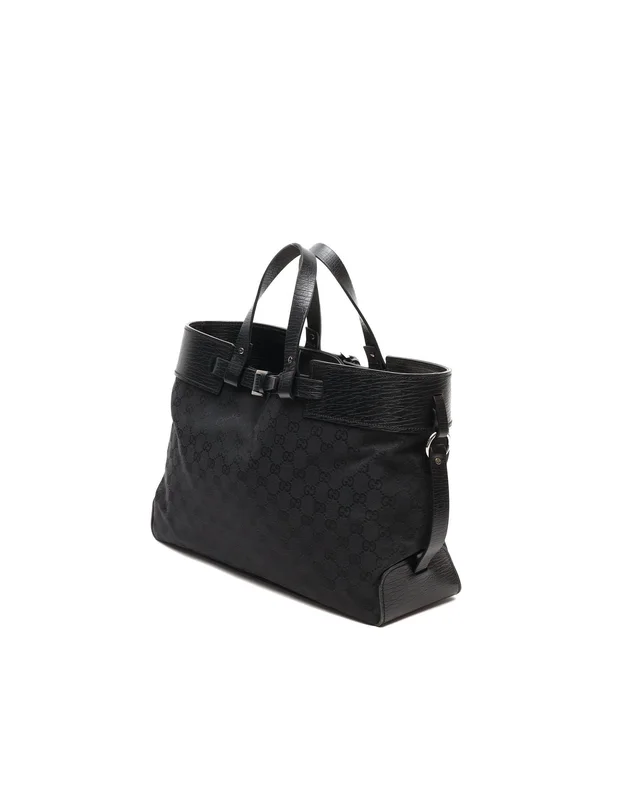 Gucci GG Belt Tote Bag in Canvas from A Retro Tale, photo 2 of 7