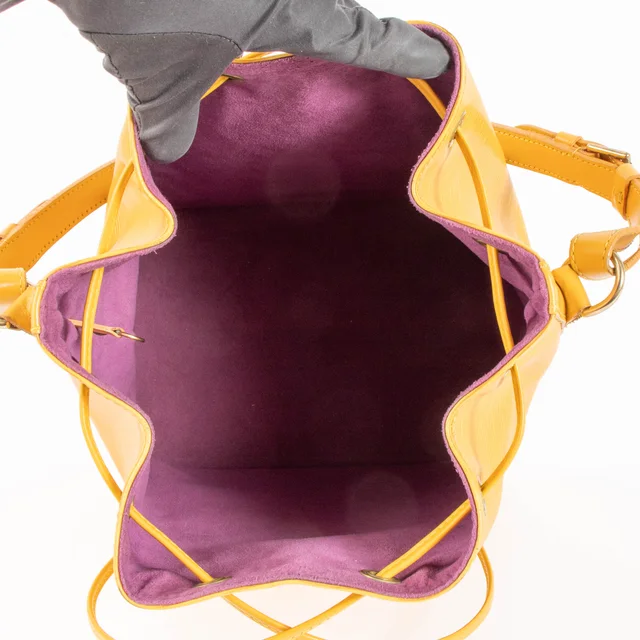 Louis Vuitton Tassil Yellow Epi Petit Noé + Elise Wallet in Yellow Leather from Labellov, photo 6 of 13