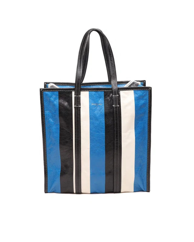 Balenciaga Bazar Shopper Tote Bag in Leather from A Retro Tale