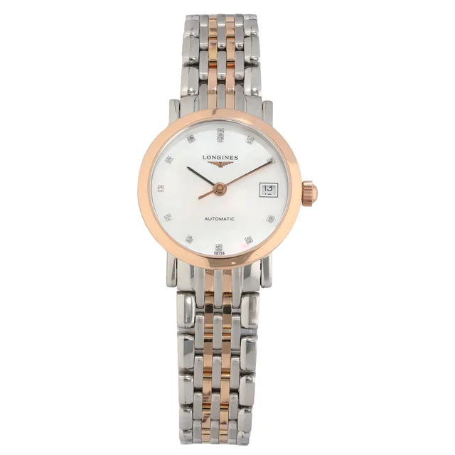 Longines Elegant L4.309.5 26mm Bi-Colour Watch from H&T