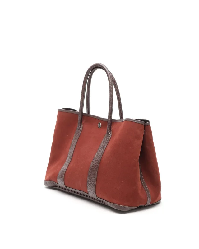 Hermès Garden Party 36 Bag in Canvas from A Retro Tale, photo 3 of 10