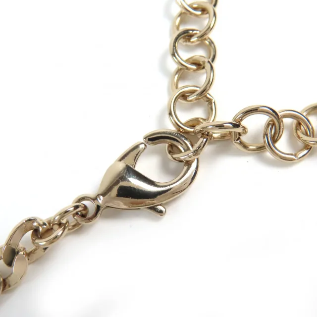 Chanel COCO Mark Pearl Necklace in Gold from LuxUness, photo 7 of 8