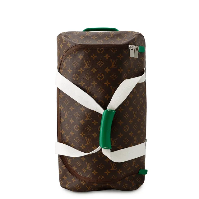Horizon Soft LV Golf Brown/Green/WhiteM13924 Monogram Size 55 in Brown from GALLERY RARE