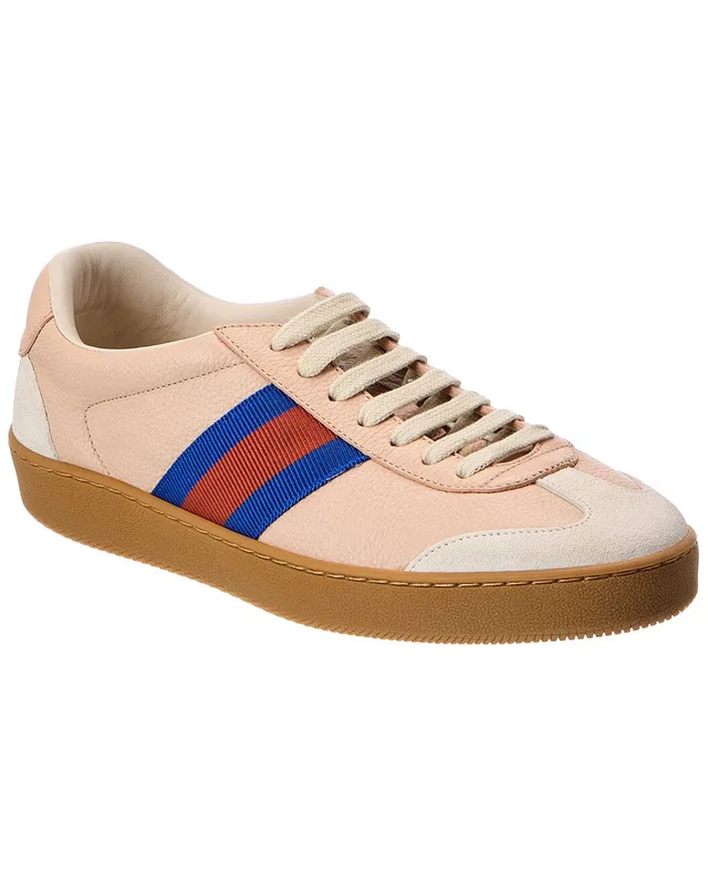 Gucci Leather & Suede Sneaker, image 1 of 1 from Rue La La