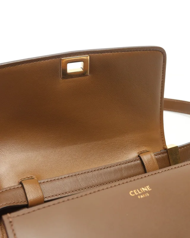 Celine Small Classic Box Flap Bag in Leather from A Retro Tale, photo 7 of 8