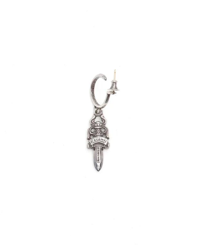Chrome Hearts Dagger Hoop Single Earring from A Retro Tale