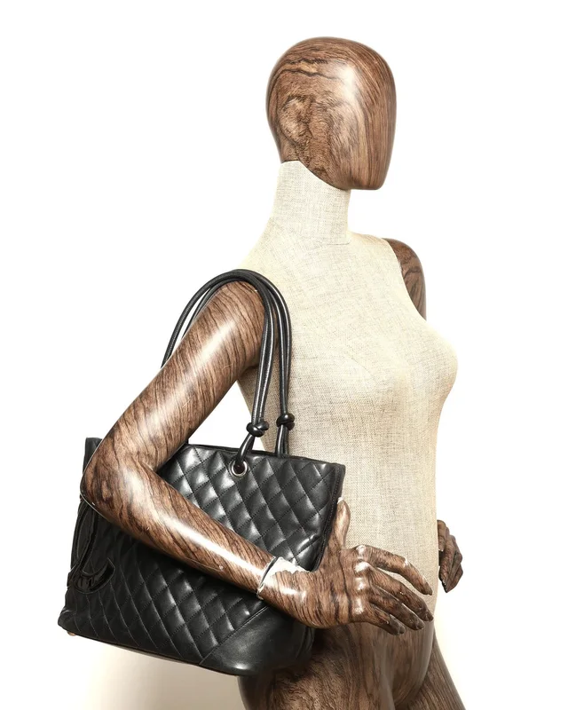 Chanel Quilted Cambon Tote Bag in Woven leather from A Retro Tale, photo 11 of 11