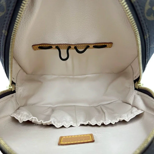 Louis Vuitton Monogram 2way Handbag Shoulder Bag in Brown Canvas from LuxUness, photo 9 of 10