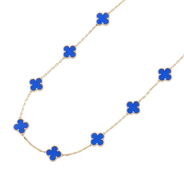 Van Cleef & Arpels Vintage Alhambra Necklace 10 MotifsVCARP34800 18K Yellow Gold in Yellow from GALLERY RARE