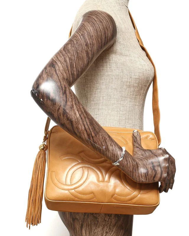 Chanel Triple CC Tassel Camera Bag in Leather from A Retro Tale, photo 10 of 10