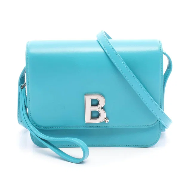 Balenciaga B Dot Leather Shoulder Bag in Leather from LuxUness