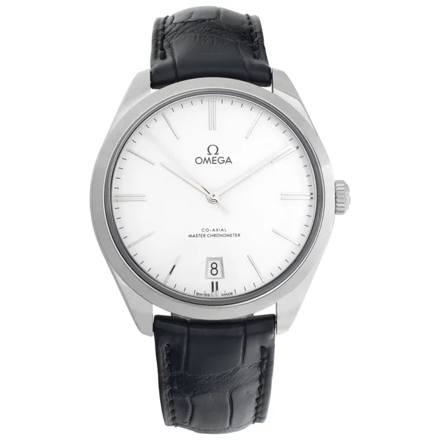 Unused Omega Co-Axial 40mm 435.13.40.21.02.001 in Stainless Steel from Gray And Sons