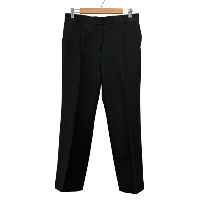 Celine Phoebe Philo Era Center Pleated Pants 38 Black in Black from The Reluxe