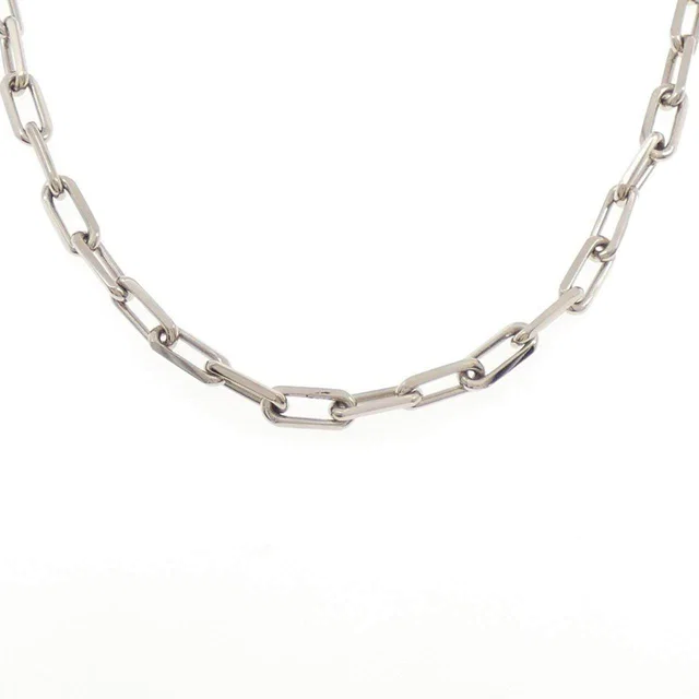 Cartier Santos Dumont 750 White Gold Necklace in White from LuxUness
