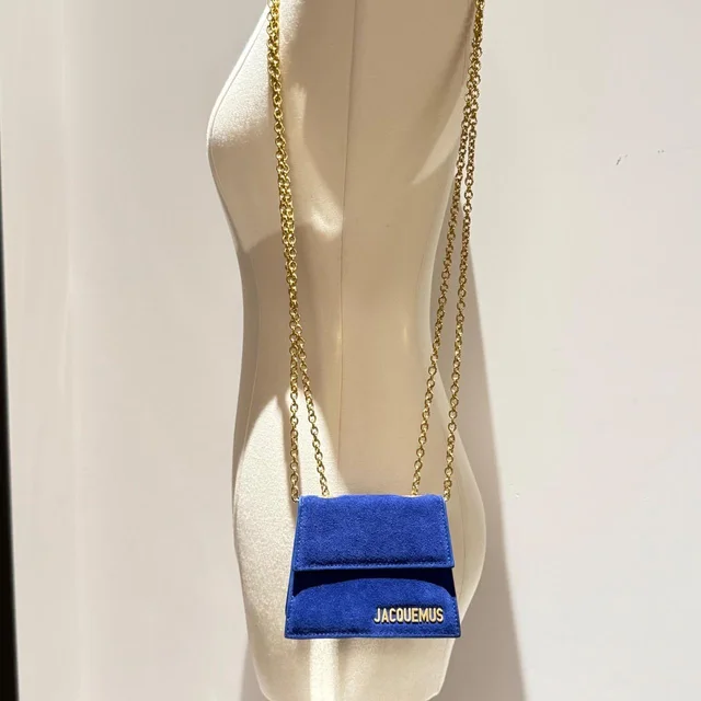 Jacquemus Women's Bag - Blue in blue from Depop, photo 1 of 1