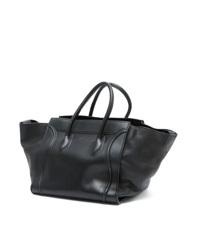 Celine Luggage Phantom Medium Tote Bag in Suede from A Retro Tale, photo 3 of 9