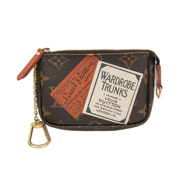 Louis Vuitton Travel Collection Key Pouch M63800 Men,Women Monogram Coin Purse/coin Case Monogram in Brown Monogram from Elady